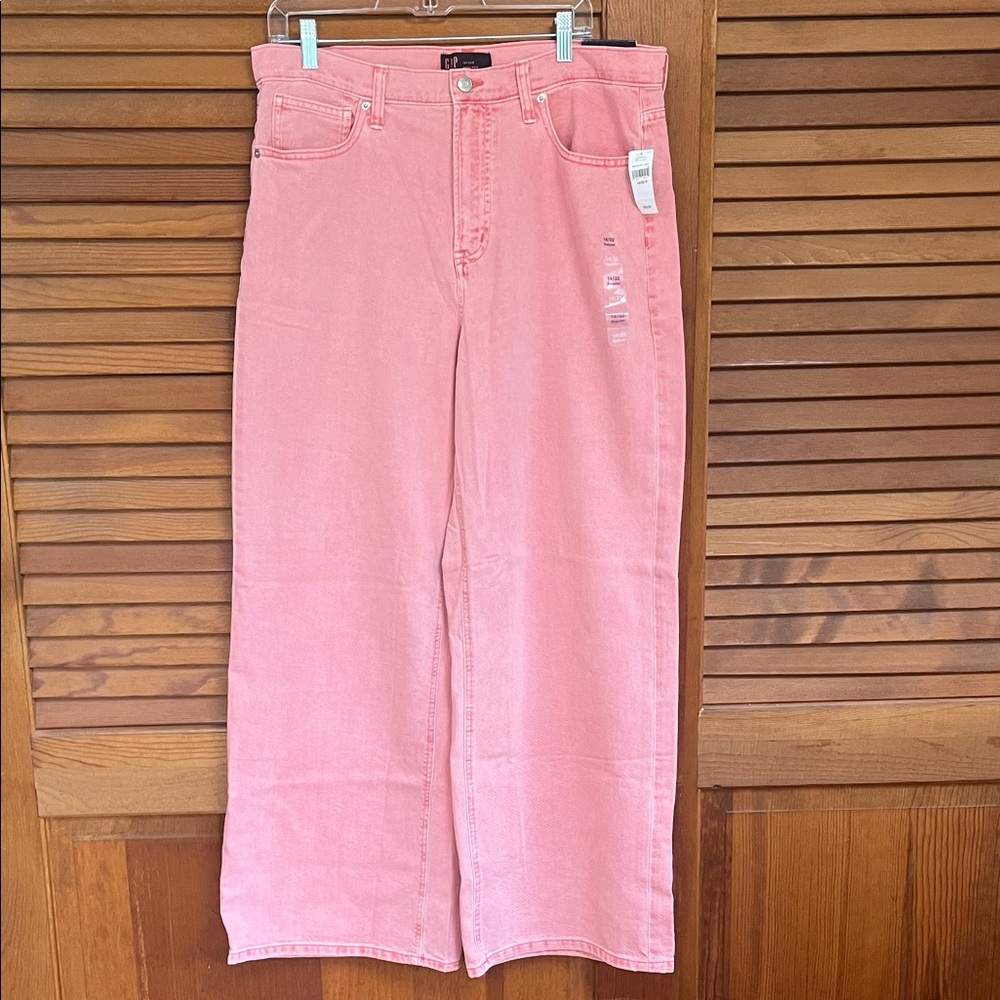 GAP High Rise Wide Leg Jeans